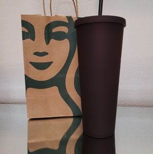Fall 2019 Starbucks Matte Purple 24oz. Tumbler